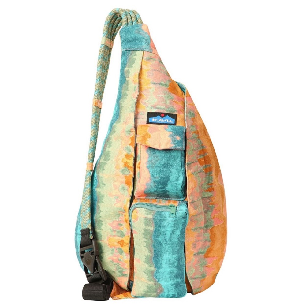KAVU Coastal Tie Dye Rope Bag